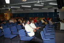 Koulutus jatkui laivalla